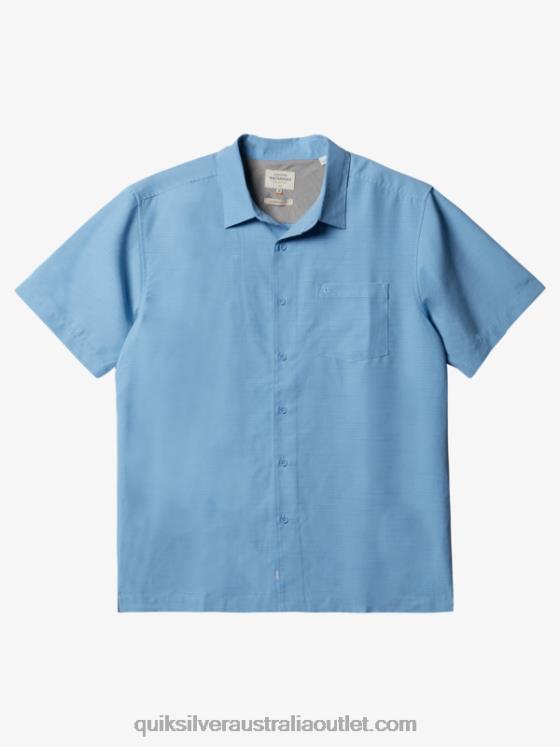 Quiksilver Men Waterman Centinela Premium Anti-Wrinkle Shirt H2N4B1305 dusk blue centinella