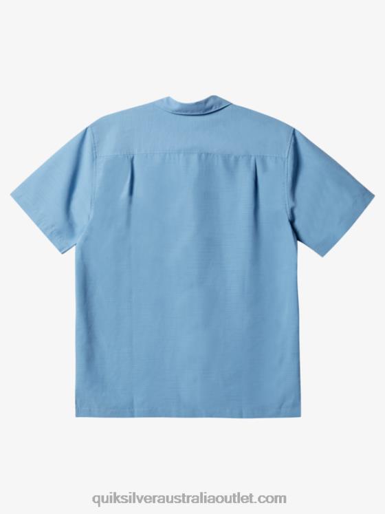 Quiksilver Men Waterman Centinela Premium Anti-Wrinkle Shirt H2N4B1305 dusk blue centinella