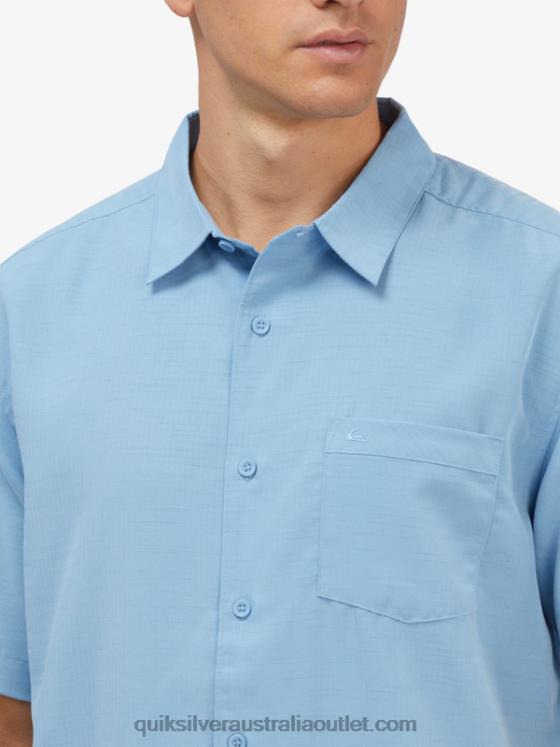 Quiksilver Men Waterman Centinela Premium Anti-Wrinkle Shirt H2N4B1305 dusk blue centinella