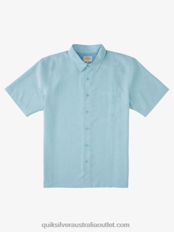 Quiksilver Men Waterman Centinela Premium Anti-Wrinkle Shirt H2N4B1309 aquatic centinella
