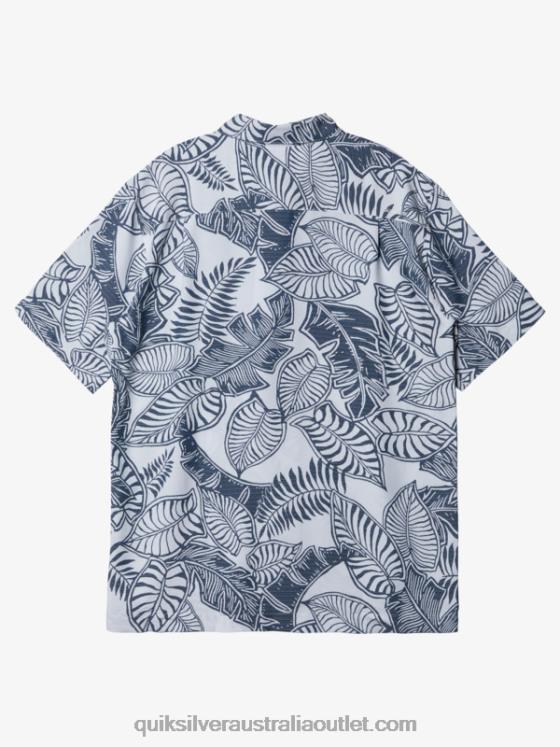 Quiksilver Men Waterman Siesta Short Sleeve Shirt H2N4B1364 major blue