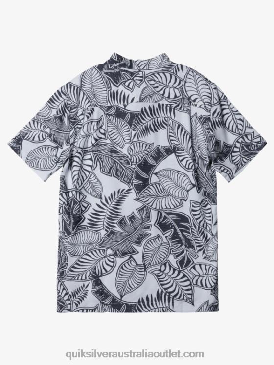 Quiksilver Men Waterman Siesta Short Sleeve Shirt H2N4B1365 black/white