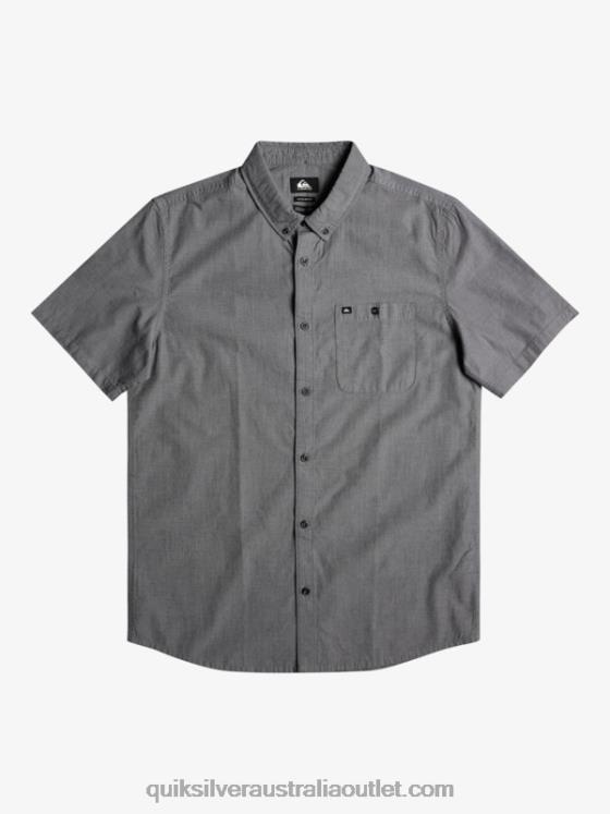 Quiksilver Men Winfall Short Sleeve Shirt H2N4B376 black
