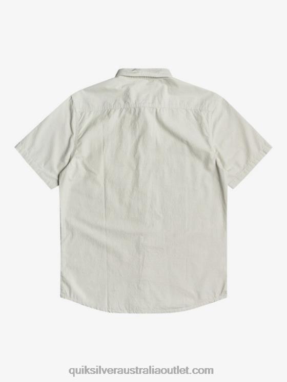 Quiksilver Men Winfall Short Sleeve Shirt H2N4B383 desert sage