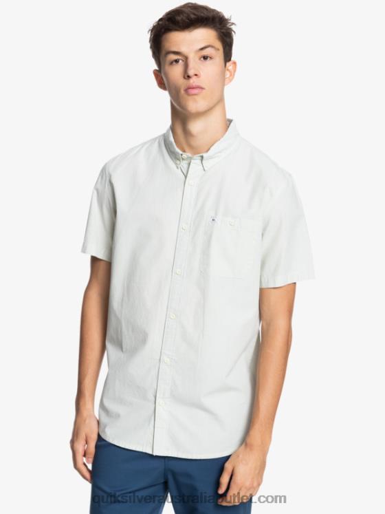 Quiksilver Men Winfall Short Sleeve Shirt H2N4B383 desert sage