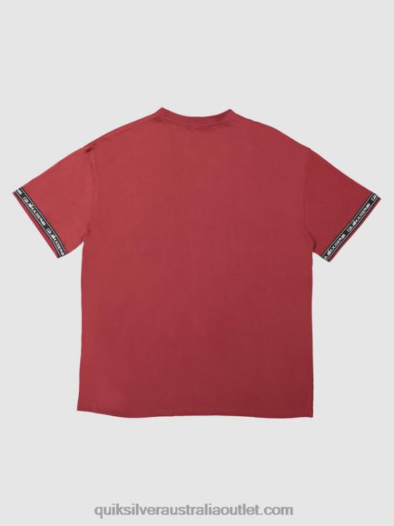 Quiksilver x Stab Men 90s T-Shirt H2N4B1864 ruby wine