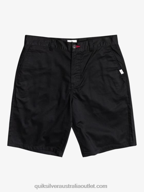 Quiksilver Men Crest Chino 21 Shorts H2N4B1274 black