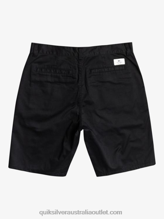 Quiksilver Men Crest Chino 21 Shorts H2N4B1274 black