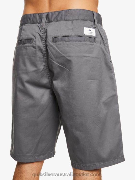 Quiksilver Men Crest Chino 21 Shorts H2N4B1276 quiet shade
