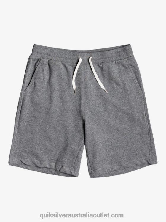 Quiksilver Men Essentials 19 Organic Sweatshorts H2N4B1659 light grey heather