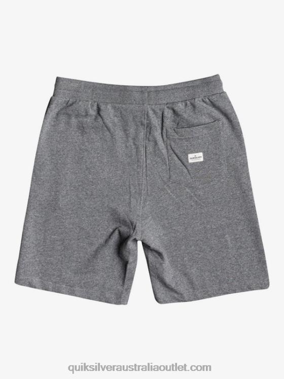 Quiksilver Men Essentials 19 Organic Sweatshorts H2N4B1659 light grey heather