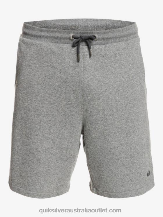 Quiksilver Men Essentials 19 Organic Sweatshorts H2N4B1659 light grey heather
