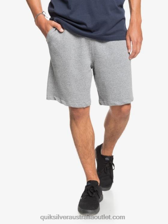Quiksilver Men Essentials 19 Organic Sweatshorts H2N4B1659 light grey heather