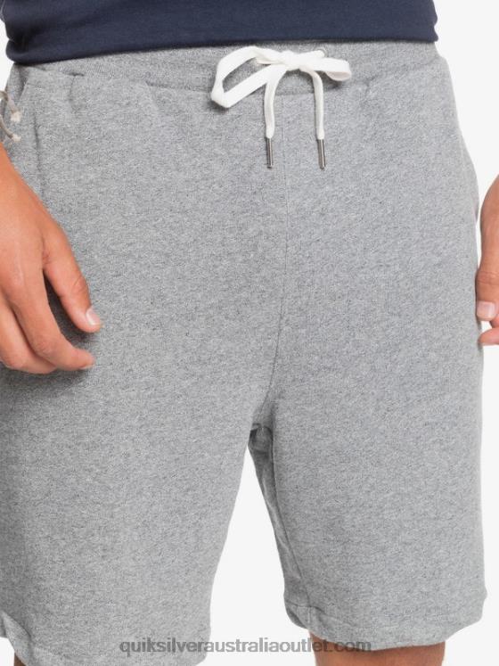 Quiksilver Men Essentials 19 Organic Sweatshorts H2N4B1659 light grey heather
