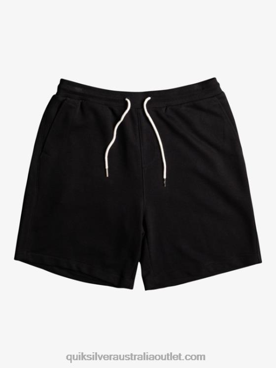 Quiksilver Men Essentials 19 Organic Sweatshorts H2N4B1660 black