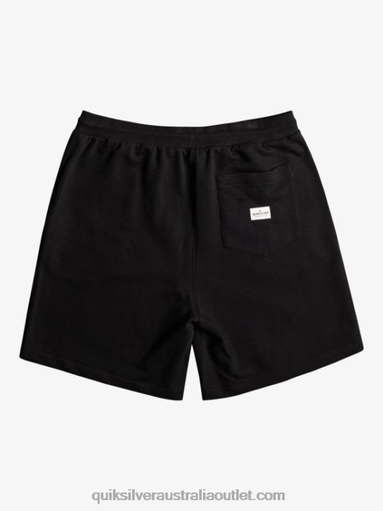 Quiksilver Men Essentials 19 Organic Sweatshorts H2N4B1660 black