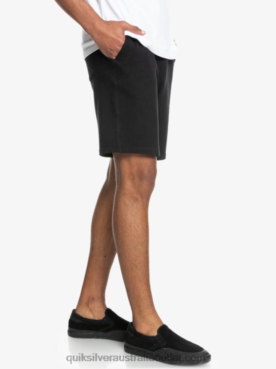 Quiksilver Men Essentials 19 Organic Sweatshorts H2N4B1660 black