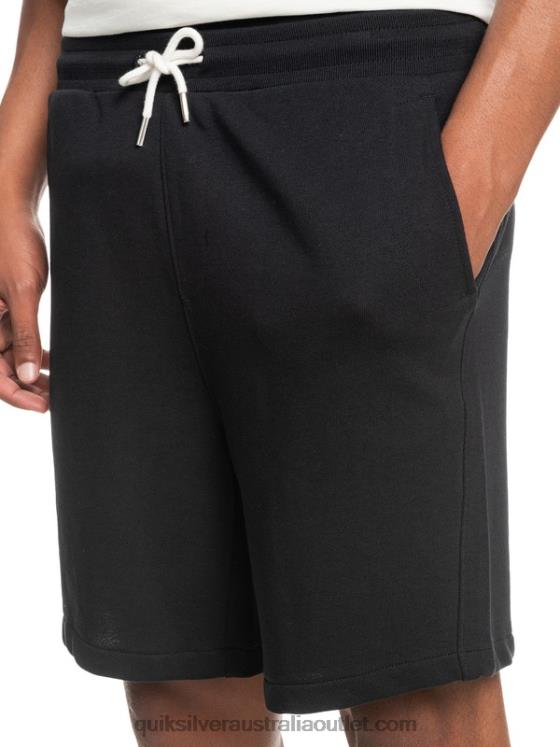 Quiksilver Men Essentials 19 Organic Sweatshorts H2N4B1660 black