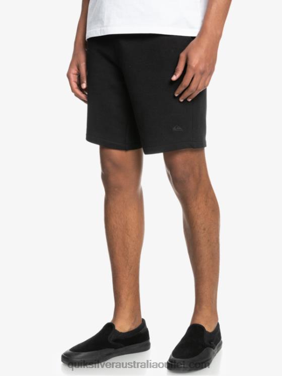Quiksilver Men Essentials 19 Organic Sweatshorts H2N4B1660 black