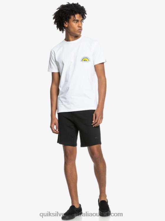 Quiksilver Men Essentials 19 Organic Sweatshorts H2N4B1660 black