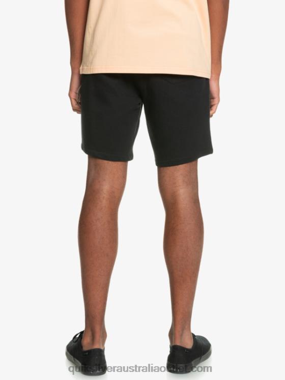 Quiksilver Men Essentials 19 Organic Sweatshorts H2N4B1660 black