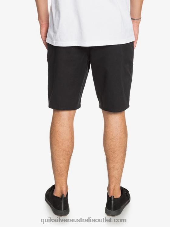 Quiksilver Men Everyday Union Stretch 20 Chino Pocket Shorts H2N4B1314 black