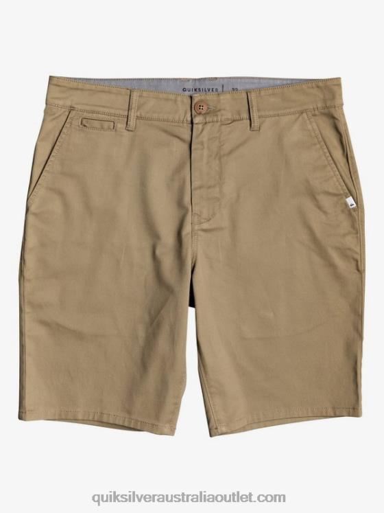 Quiksilver Men Everyday Union Stretch 20 Chino Pocket Shorts H2N4B1315 elmwood
