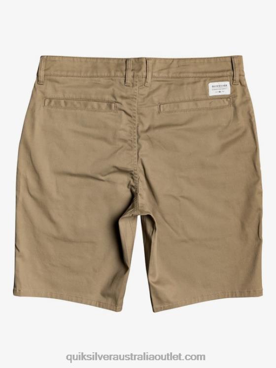 Quiksilver Men Everyday Union Stretch 20 Chino Pocket Shorts H2N4B1315 elmwood