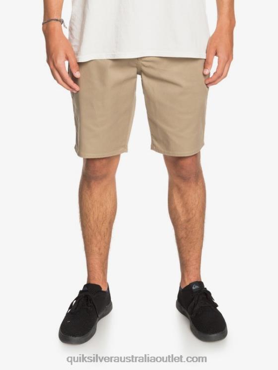 Quiksilver Men Everyday Union Stretch 20 Chino Pocket Shorts H2N4B1315 elmwood