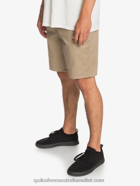 Quiksilver Men Everyday Union Stretch 20 Chino Pocket Shorts H2N4B1315 elmwood