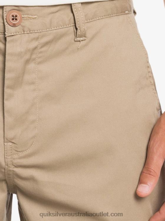 Quiksilver Men Everyday Union Stretch 20 Chino Pocket Shorts H2N4B1315 elmwood