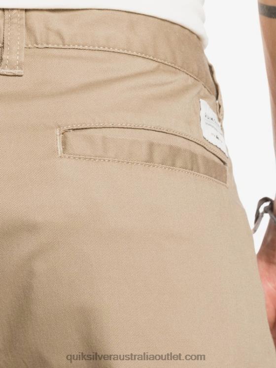 Quiksilver Men Everyday Union Stretch 20 Chino Pocket Shorts H2N4B1315 elmwood