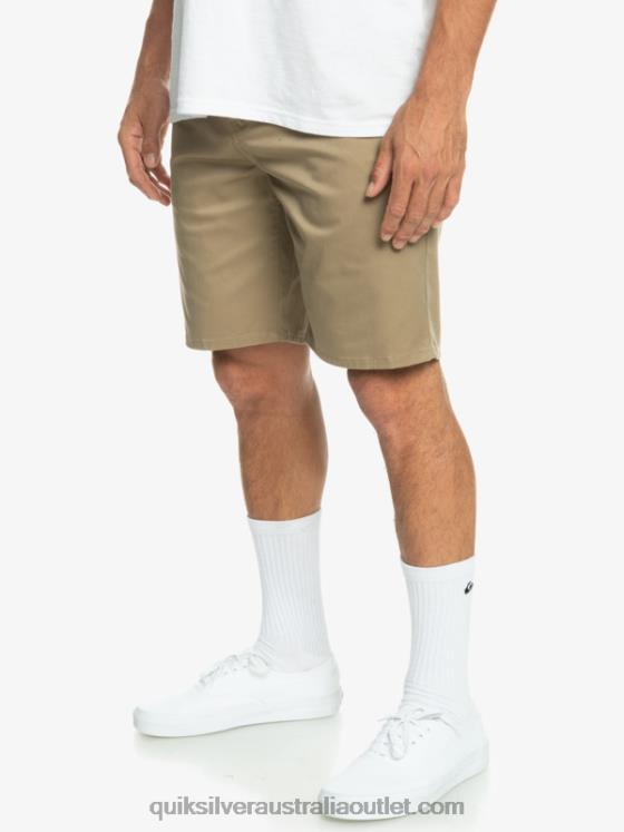 Quiksilver Men Everyday Union Stretch Chino 20 Shorts H2N4B854 elmwood