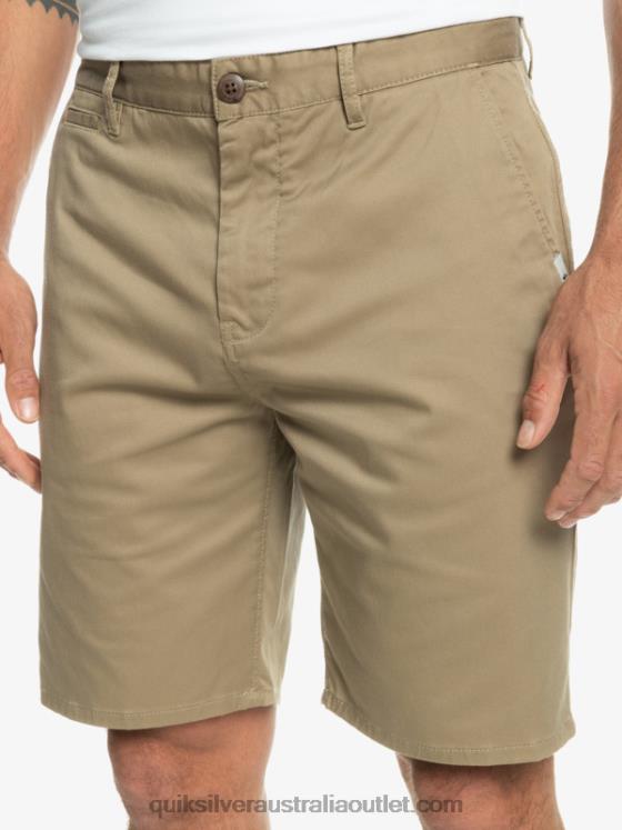 Quiksilver Men Everyday Union Stretch Chino 20 Shorts H2N4B854 elmwood