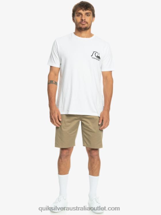 Quiksilver Men Everyday Union Stretch Chino 20 Shorts H2N4B854 elmwood