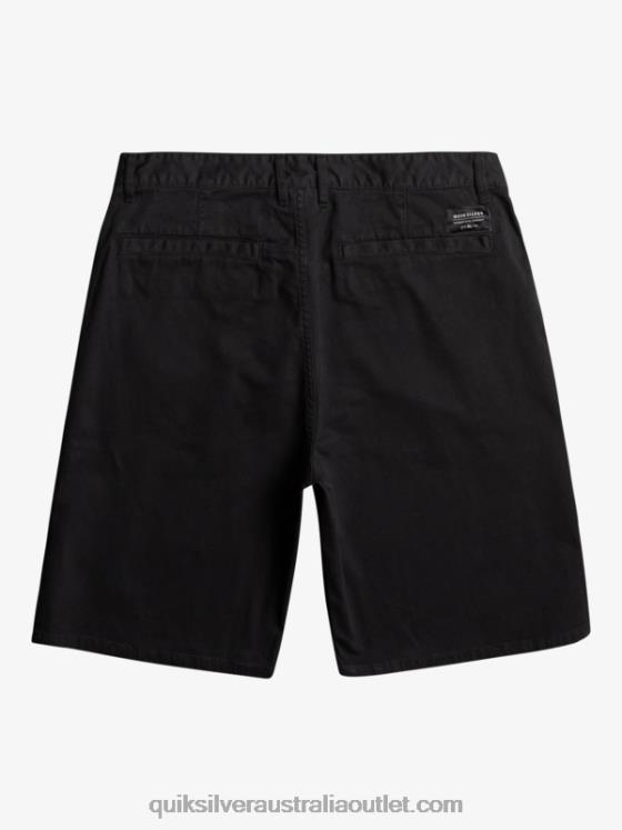Quiksilver Men Everyday Union Stretch Chino 20 Shorts H2N4B856 black