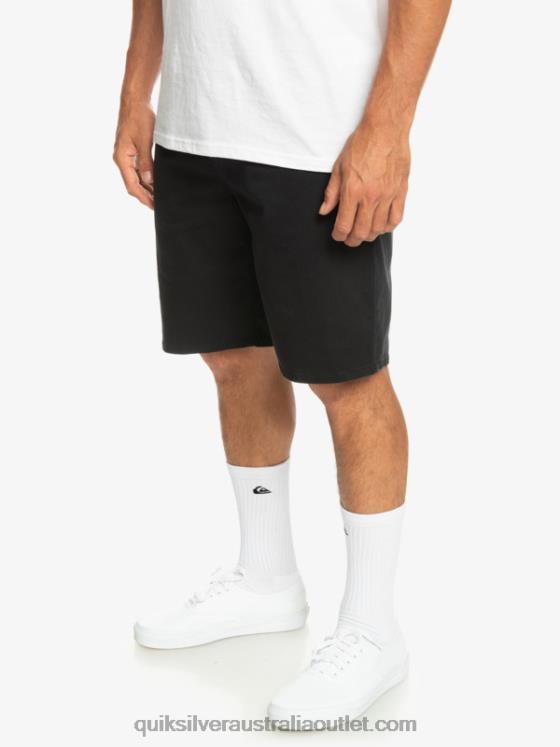 Quiksilver Men Everyday Union Stretch Chino 20 Shorts H2N4B856 black
