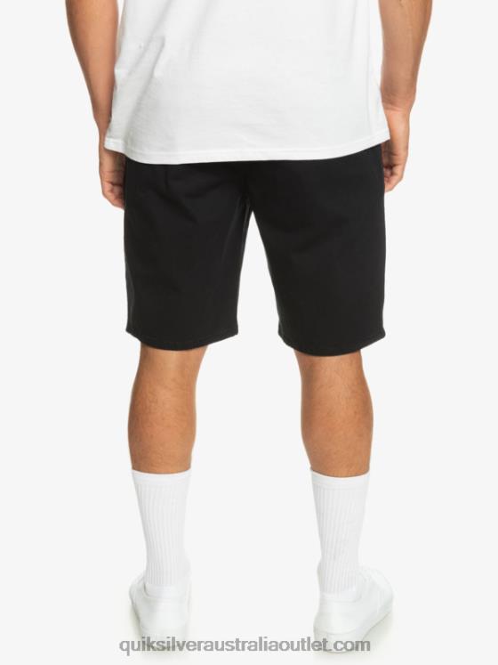 Quiksilver Men Everyday Union Stretch Chino 20 Shorts H2N4B856 black
