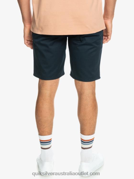 Quiksilver Men Everyday Union Stretch Chino 20 Shorts H2N4B857 navy blazer