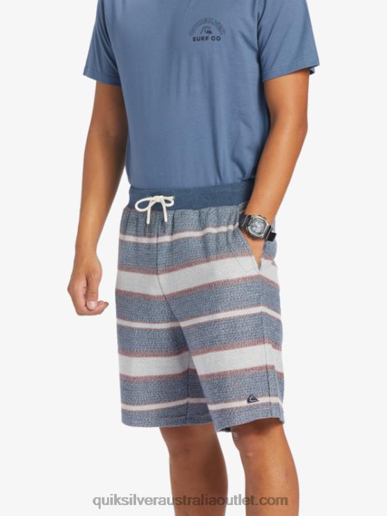Quiksilver Men Great Otway Sweat Shorts H2N4B326 midnight navy great otway