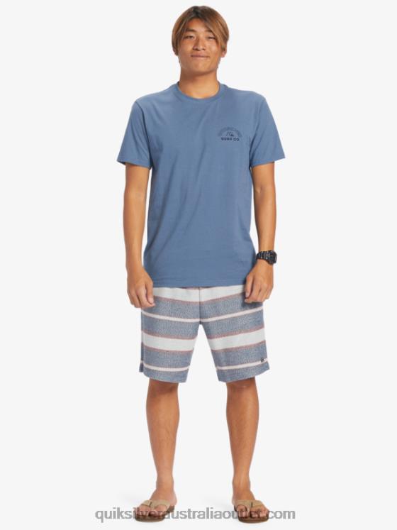 Quiksilver Men Great Otway Sweat Shorts H2N4B326 midnight navy great otway