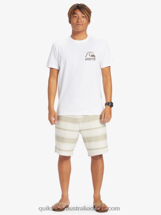 Quiksilver Men Great Otway Sweat Shorts H2N4B327 olive gray great otway