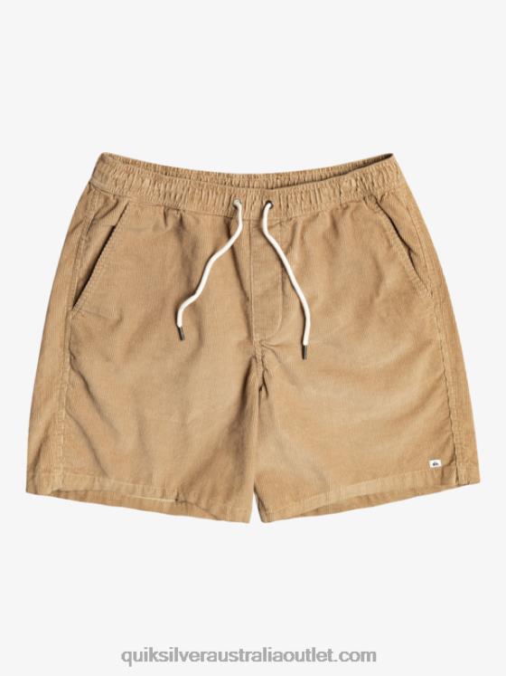 Quiksilver Men Taxer Cord Shorts H2N4B359 plage