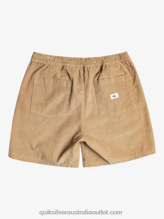 Quiksilver Men Taxer Cord Shorts H2N4B359 plage
