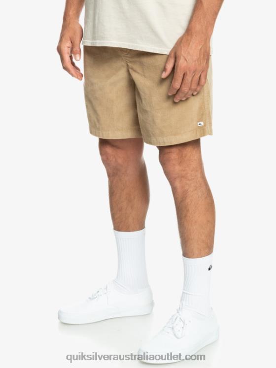 Quiksilver Men Taxer Cord Shorts H2N4B359 plage