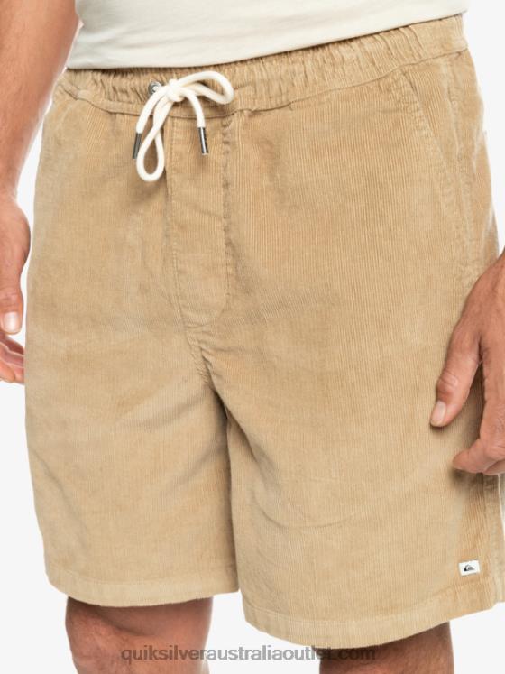 Quiksilver Men Taxer Cord Shorts H2N4B359 plage