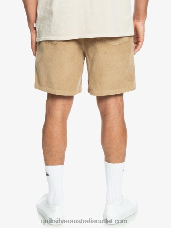Quiksilver Men Taxer Cord Shorts H2N4B359 plage