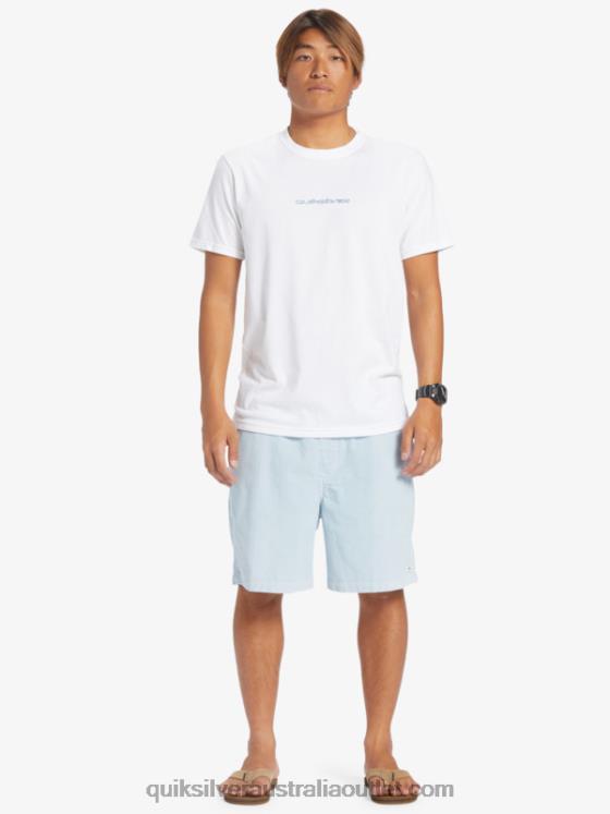 Quiksilver Men Taxer Cord Shorts H2N4B361 celestial blue