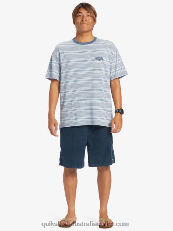 Quiksilver Men Taxer Cord Shorts H2N4B362 midnight navy