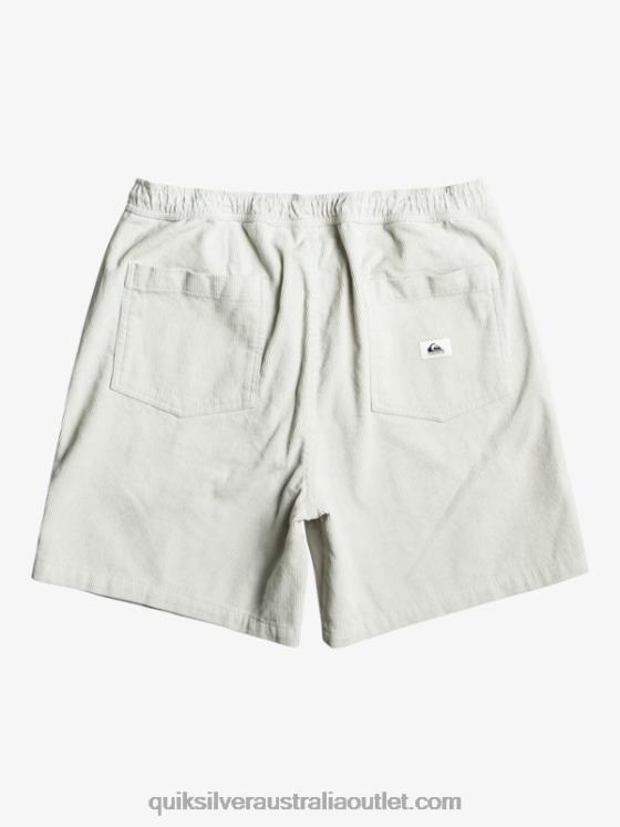 Quiksilver Men Taxer Cord Shorts H2N4B363 gray violet